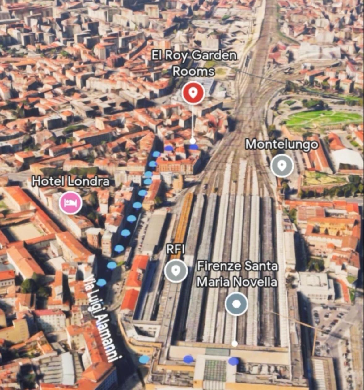 El Roy Garden Rooms Florence Ngoại thất bức ảnh